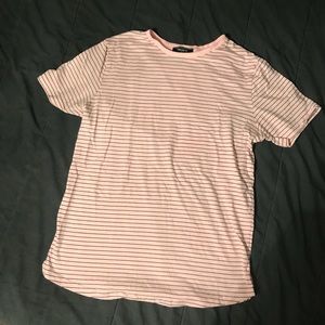 Forever 21 scallop fit split shirt